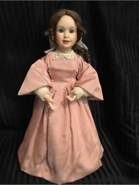Ashton Drake Galleries “ Meg ” Little Women Porcelain Doll COA Wendy Lawton 227-